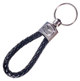 Брелок Vitol с логотипом Mazda серый + чёрный 48677