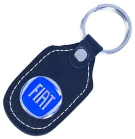Брелок Vitol з логотипом Fiat чорний 28806