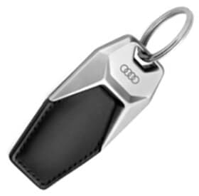 Брелок VAG с логотипом серый + чёрный 3181900600