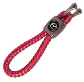 Брелок Vitol с логотипом Mazda красный 52738