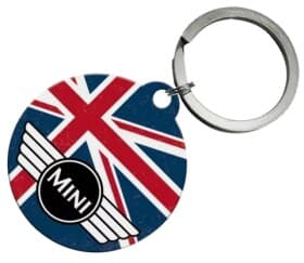 Брелок Nostalgic art Service Maniki с логотипом Mini белий + красный 48018