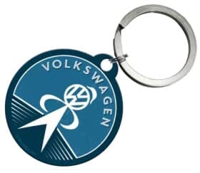 Брелок Nostalgic art Service Maniki с логотипом Volkswagen синий + белый 48020