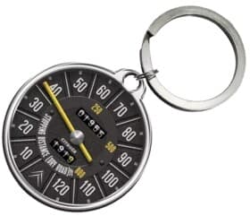 Брелок Nostalgic art Tacho с логотипом Citroen черный 48040