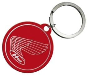 Брелок Nostalgic art красный 48044