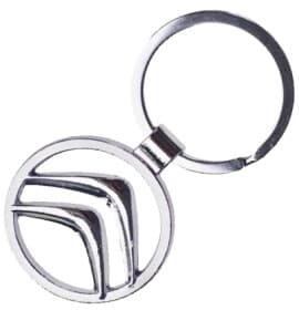 Брелок Vitol с логотипом Citroen серый 00000031604