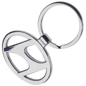 Брелок Vitol с логотипом Hyundai серый 00000031609