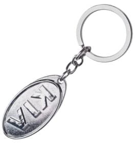 Брелок Vitol с логотипом Kia серый 00000031611