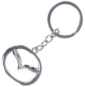 Брелок Vitol с логотипом Mazda серый 00000031612