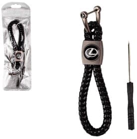 Брелок Vitol з логотипом Lexus чорний 00000062955