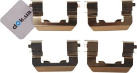 Комплектующие дисковых тормозных колодок Комплектующие дисковых тормозных колодок