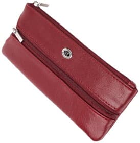 Ключница ST Leather 22508 бордовый
