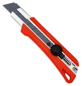 Нож канцелярский Würth 071566350 сегментированное