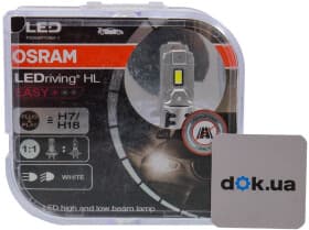 Автолампа Osram LEDriving HL Easy H7/H18 PX26d 16 W 64210DWESY-HCB
