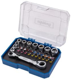 Набор бит и торцевых головок с трещоткой Scheppach SCH-2311-5 20 шт.