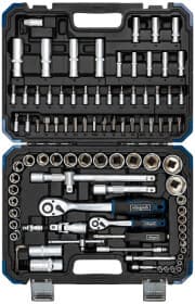 Набор бит и торцевых головок с держателем и трещоткой Scheppach SCH-4941-5 16 шт.