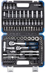 Набор бит и торцевых головок с держателем и трещоткой Scheppach SCH-4941-5DS 29 шт.