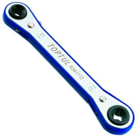 Ключ тріскачка накидний Toptul AEAK1112 I-подібний E11xE12