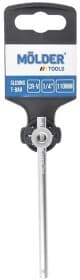 Вороток с плавающей головкой Molder MT65110 1/4" 110 мм