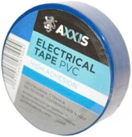 Изолента Axxis 48391046564 синяя ПВХ 19 мм x 10 м
