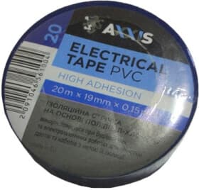 Изолента Axxis 48391046561 синяя ПВХ 19 мм x 20 м