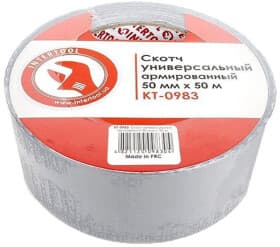Армированный скотч Intertool kt0983 50 мм x 50 м