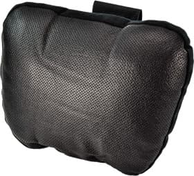 Подушка-подголовник Kerdis Premium черная без логотипа 4820198830076