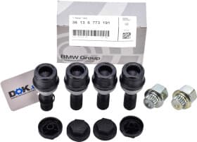 Комплект болтов-секреток с ключом BMW 36136773191