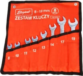 Набір ключів ріжково-накидних Elegant EL102832 8-19 мм 8 шт