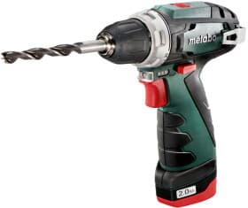 Шурупокрут Metabo акумуляторний PowerMaxx BS (2 акумулятори + ЗП + чохол)