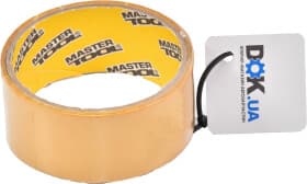 Двосторонній скотч MasterTool 77-3305 на поліпропіленовій основі 38 мм х 5 м