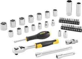 Набор бит и торцевых головок с трещоткой Stanley STMT82829-1 38 шт.