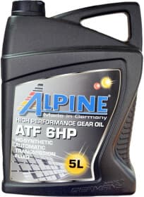 Трансмиссионное масло Alpine ATF 6HP синтетическое Трансмиссионное масло Alpine ATF 6HP синтетическое