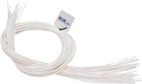 Термоусадка Apro ZRG-1,5W 1.5/0.75 мм колір білий 1 м 30 шт