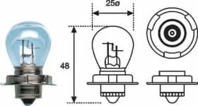 Автолампа Magneti Marelli S3 P26s 15 W прозрачная 002588300000