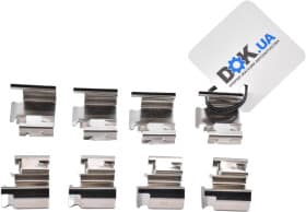 Комплектующие дисковых тормозных колодок Комплектующие дисковых тормозных колодок