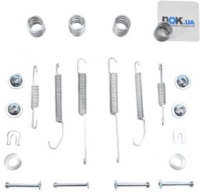 Монтажный комплект барабанных тормозных колодок