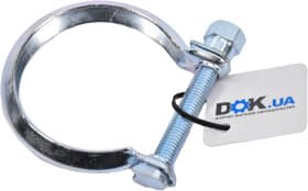Хомут MTS 028288 неразъемный с разрезной скобой 69 мм 1 шт