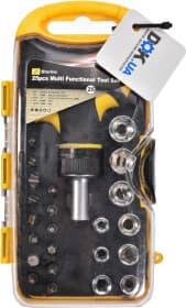 Набор бит и торцевых головок с держателем и трещоткой Starline NRJJ-TT25B 12 шт.