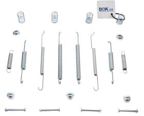Монтажный комплект барабанных тормозных колодок