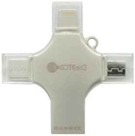 Флешка COTEetCI Zinc Alloy 128 ГБ