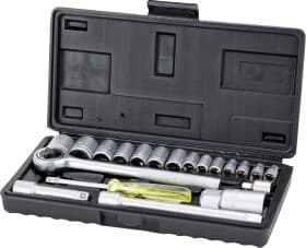 Набор торцевых головок и комплектующих Sigma 6003055 1/4", 3/8" (20 пр.)