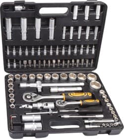 Набір торцевих головок та компонентів Lavita LA500108 1/2", 1/4" (108 пр.)