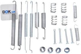Монтажный комплект барабанных тормозных колодок Монтажный комплект барабанных тормозных колодок