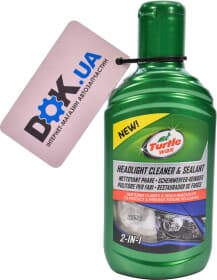 Полироль для фар Turtle Wax Headlight Cleaner & Sealant