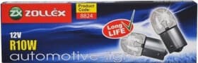 Автолампа Zollex R10W BA15s 10 W прозрачная 8824