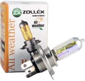 Автолампа Zollex All weather H4 P43t 55 W 60 W жовта 61024