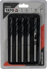 Набор сверл Yato спиральных по металлу YT-44622 10-15 мм 5 шт.