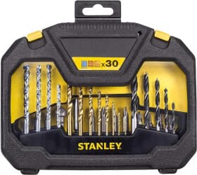 Набор сверл Stanley спиральных по металлу STA7183-XJ 1.5-8 мм 17 шт.