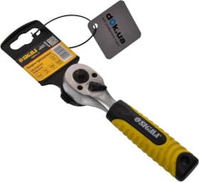 Трещотка Sigma 6050251 с переставным посадочным квадратом 1/2"x1/4" 72 зубца 145 мм