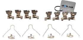 Компоненти дискових гальмівних колодок